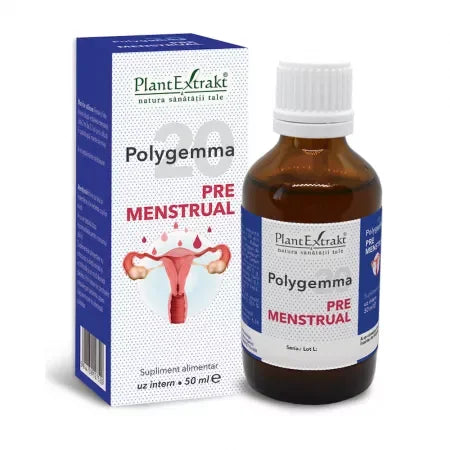 Polygemma 20, Premenstrual, 50 ml, Plant Extrakt