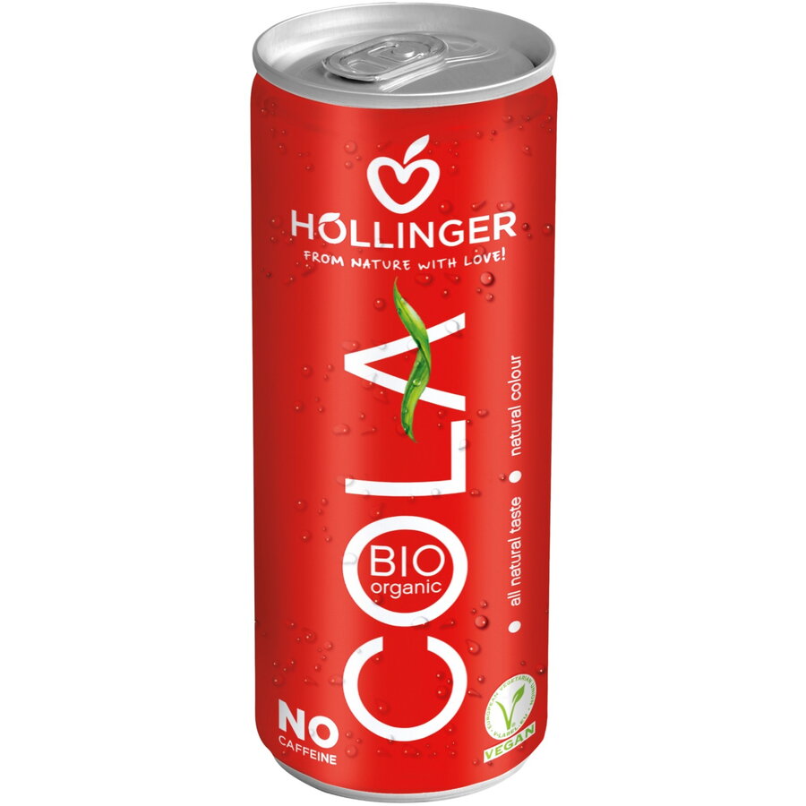 Cola bio 250ml doza Hollinger