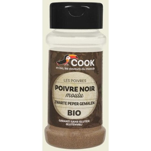 Piper negru macinat bio 45g Cook