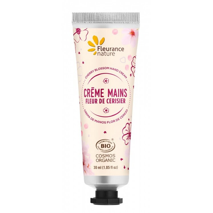 Crema de Maini cu Flori de Cires Ecologica/Bio 30ml FLEURANCE NATURE