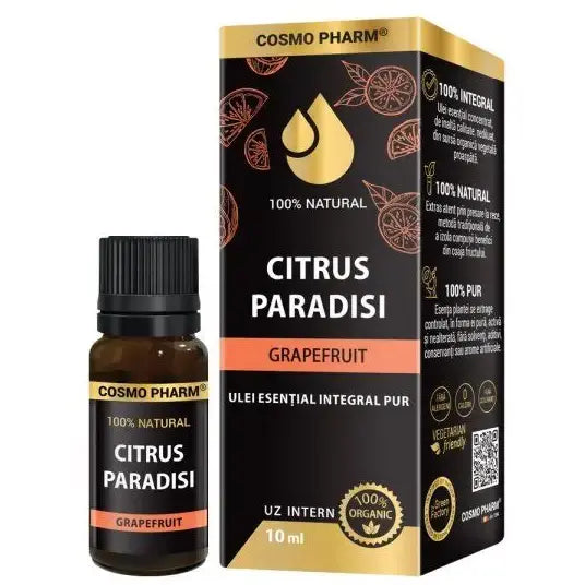 CITRUS PARADISI – Ulei Esential De Grapefruit Uz Intern 10 ml