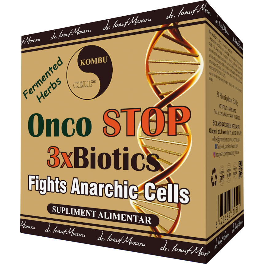 Onco STOP 3xBiotics pulbere 30plicuri