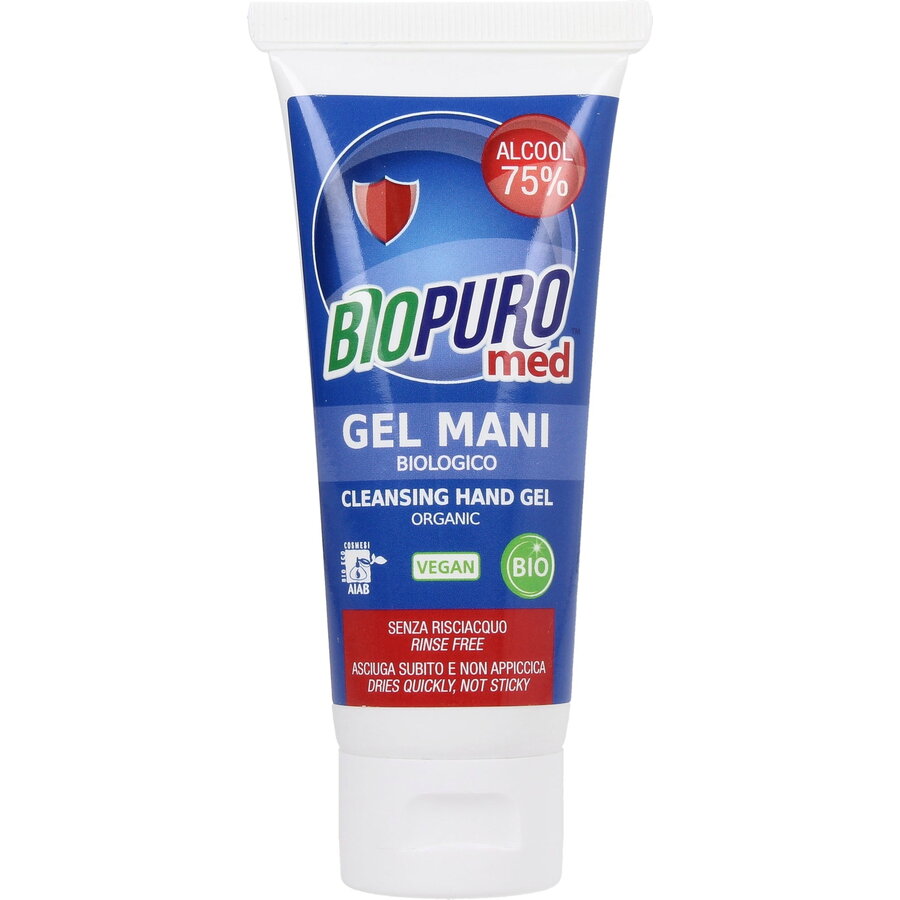 Gel igienizant pentru maini bio 75ml Biopuro