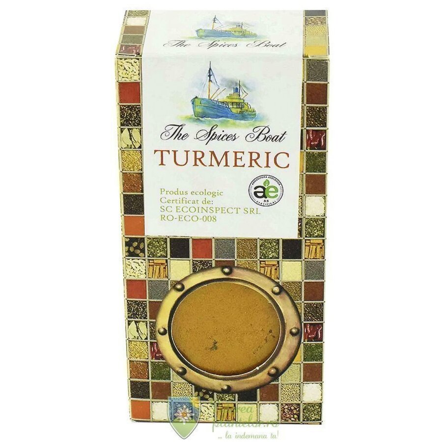 Condiment turmeric macinat eco Longevita 40 gr