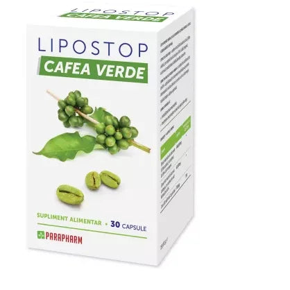 Lipostop Cafea Verde 30 capsule