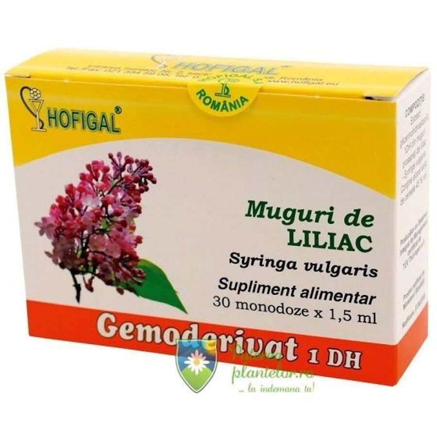 Gemoderivat muguri de Liliac 30 monodoze