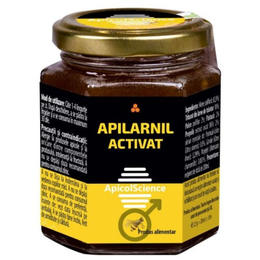 Apilarnil activat Apicol Science, 200ml