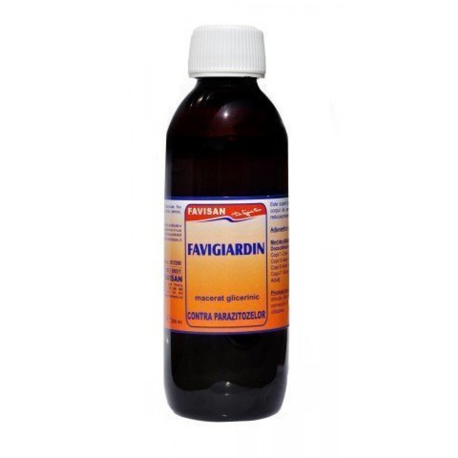 Favigiardin contra parazitozelor 250ml