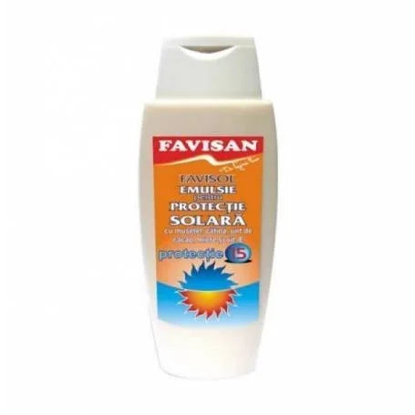 Favisol emulsie pentru protectie solara (protectie medie spf 15) 250 ml