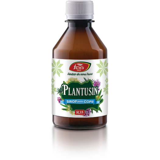 Plantusin Sirop cu fructoza pentru copii R35 250 ml