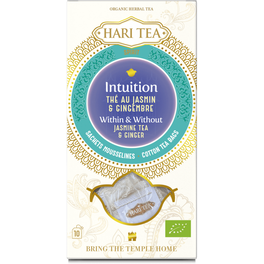 Ceai premium Hari Tea - Within and Without - iasomie si ghimbir bio 10dz