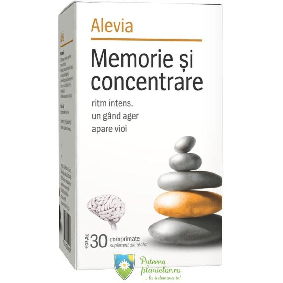 Memorie si concentrare adulti 30 comprimate