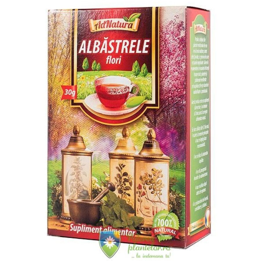 Ceai Albastrele flori 30 gr