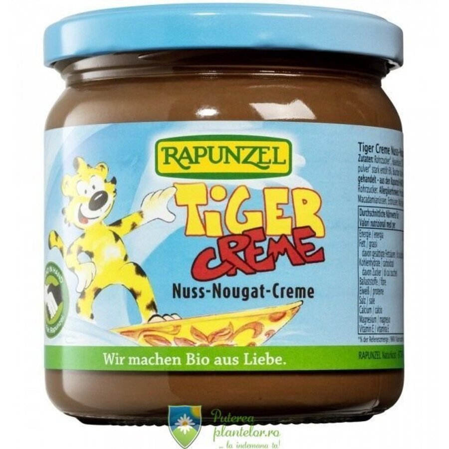 Crema de nuca Nougat Tiger bio 400 gr