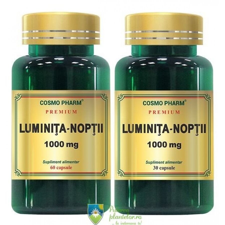 Luminita Noptii 1000mg 60 capsule + 30 capsule Cadou