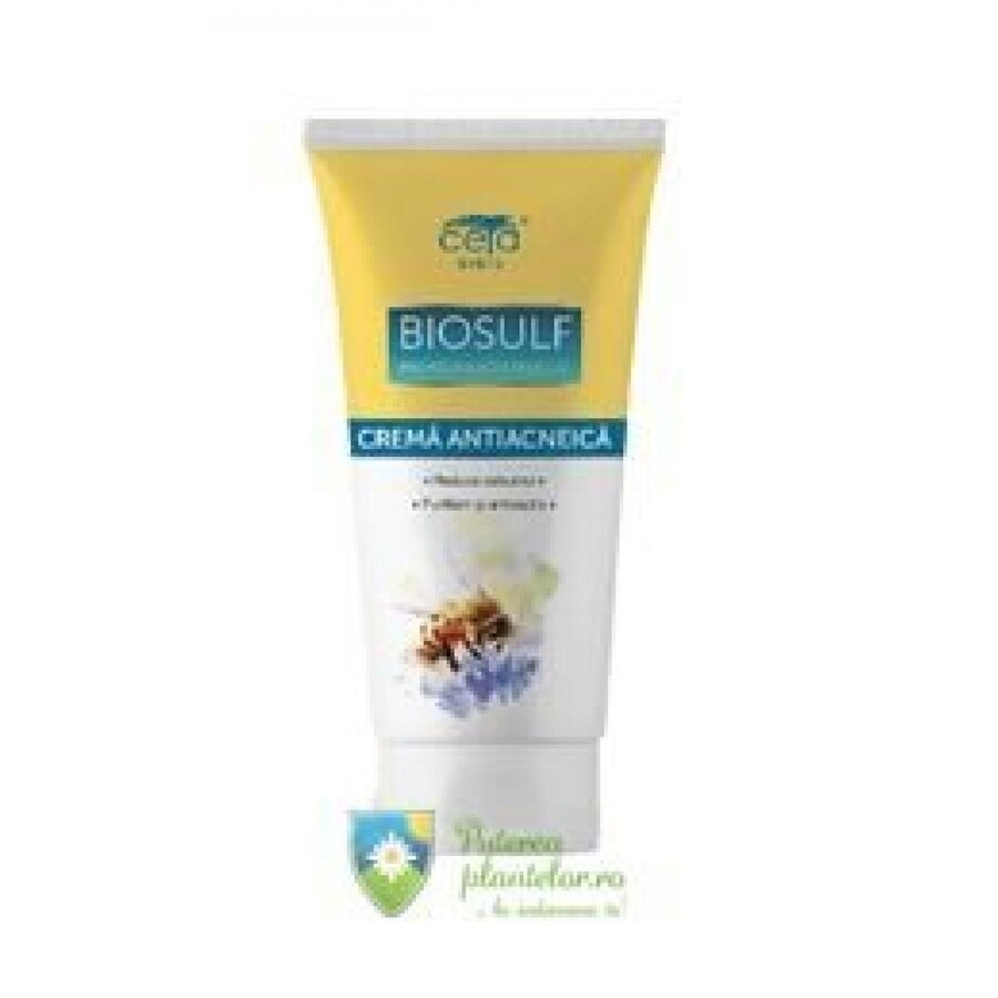 Crema antiacneica cu biosulf 50 ml