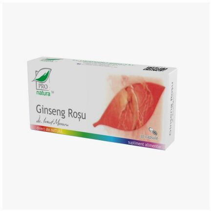 Ginseng rosu 30 capsule