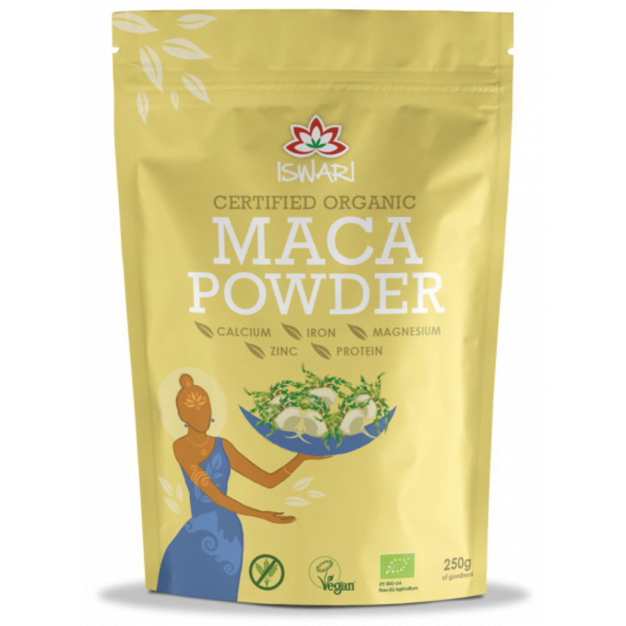 Maca bio sub forma de pulbere 250g