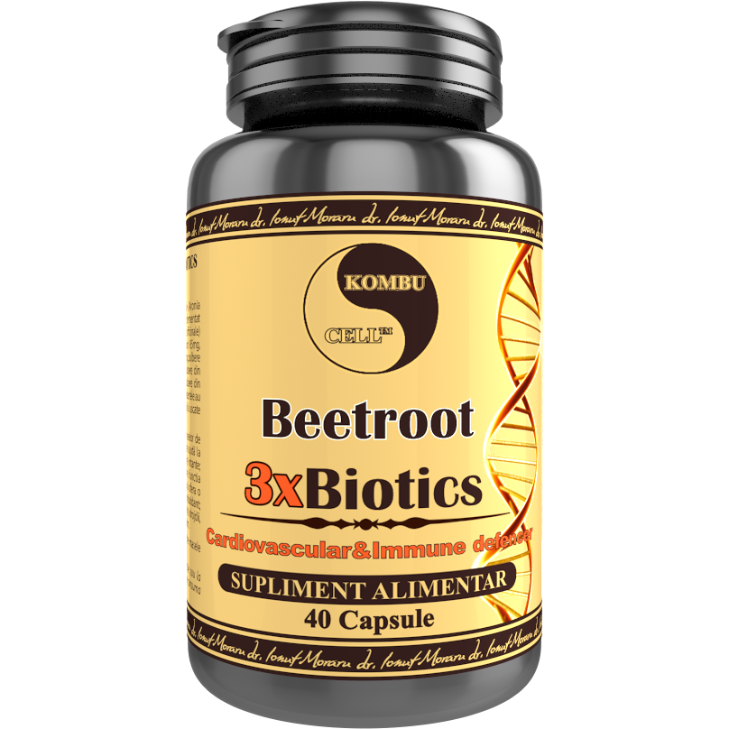 Beetroot 3xBiotics 40cps