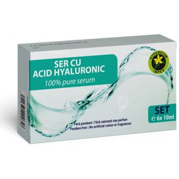 Ser cu Acid Hyaluronic 6x10ml Hypericum