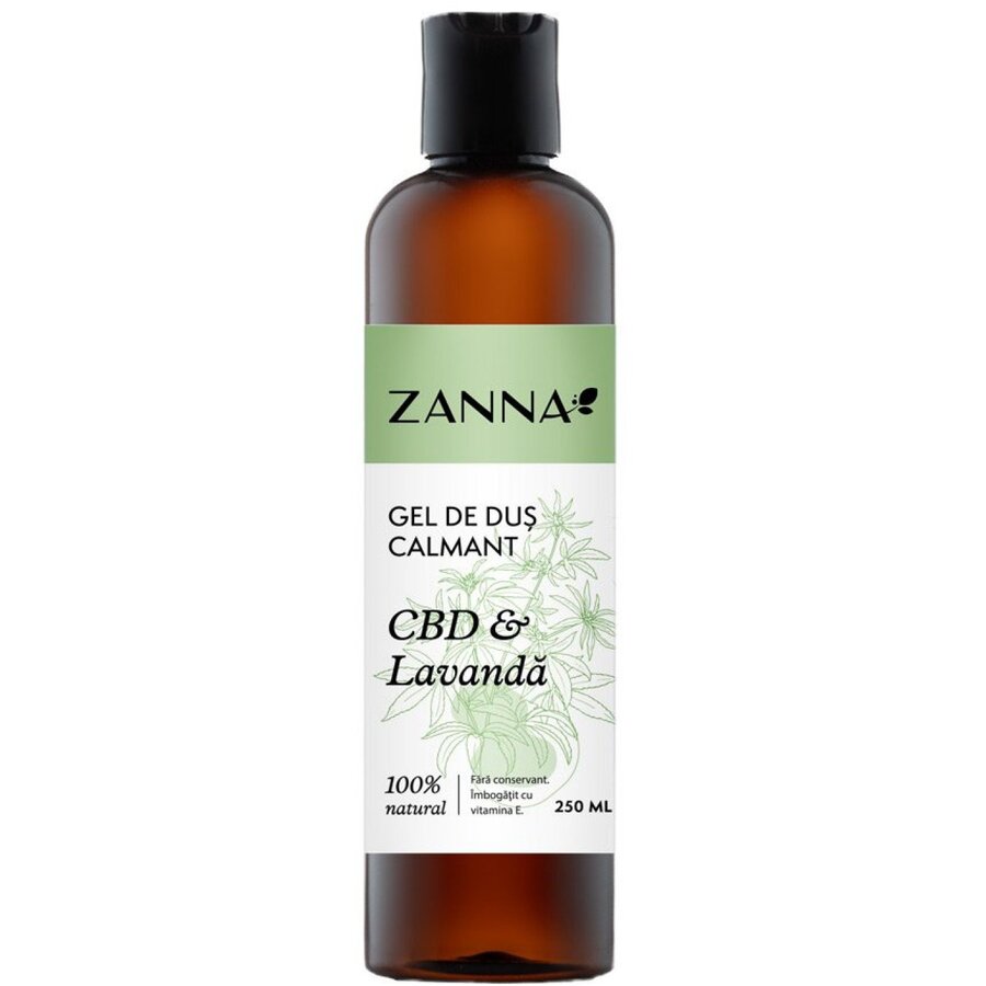 Gel de dus Calmant cu CBD & Lavanda, 250ml