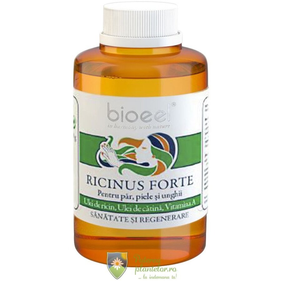 Ricinus forte par, piele, unghii 80 gr