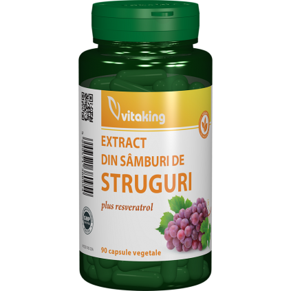 Samburi de Struguri (Resveratrol) 400mg 90 capsule