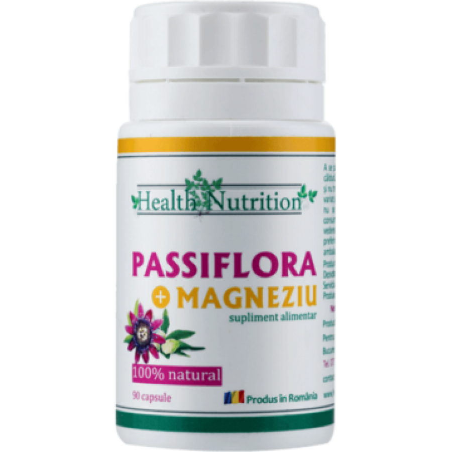 Passiflora cu Magneziu 90 capsule