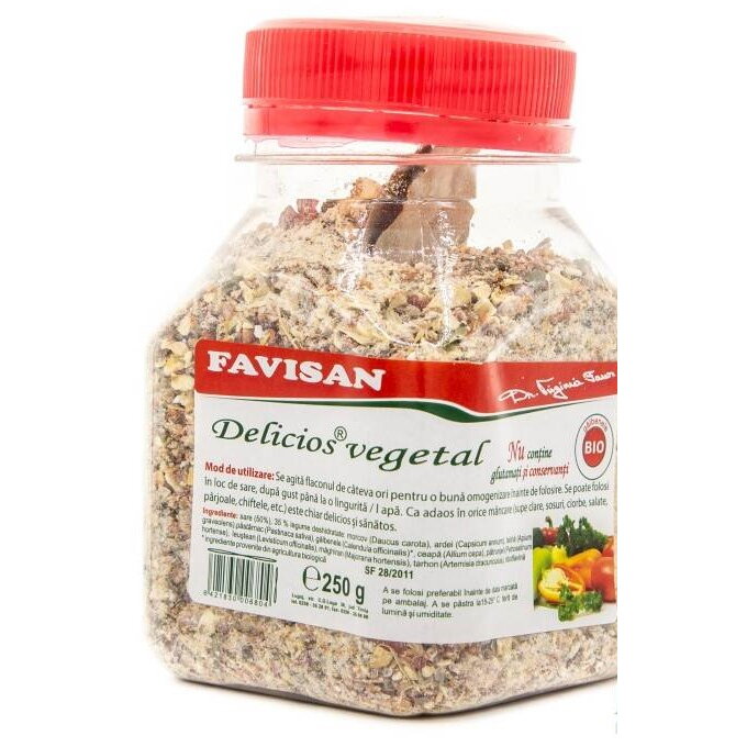 Delicios vegetal cu sare 250g - FAVISAN