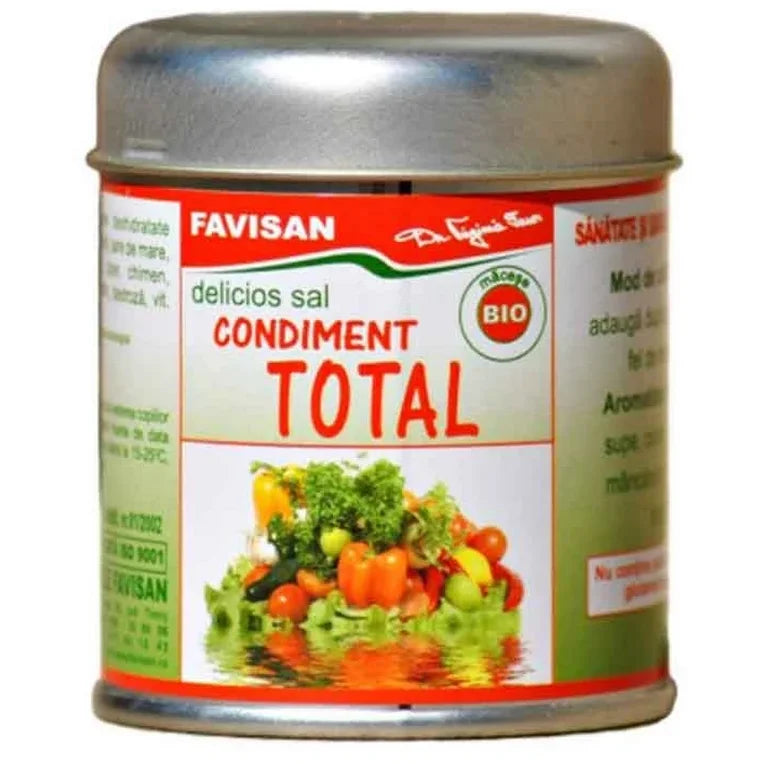 Delicios Sal Condiment Total Favisan, 50g