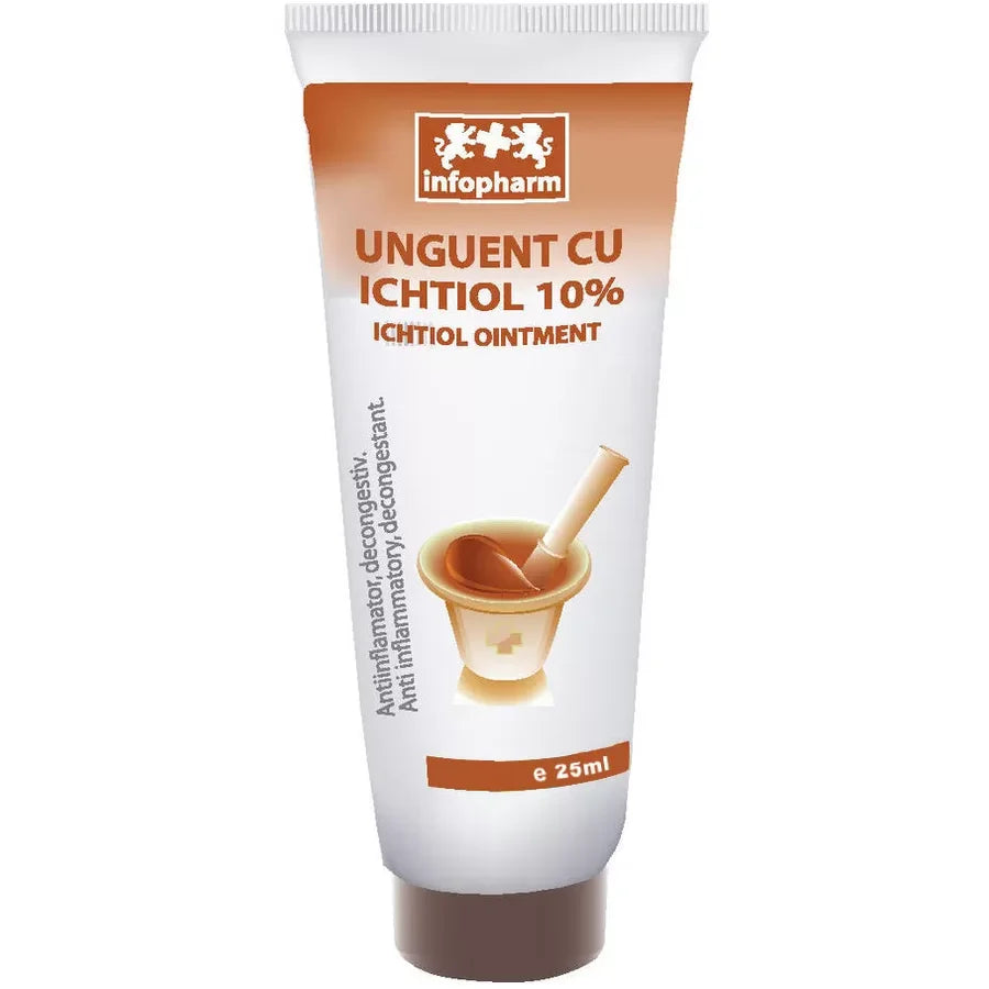 Unguent Cu Ichtiol 10% 25ml INFOPHARM