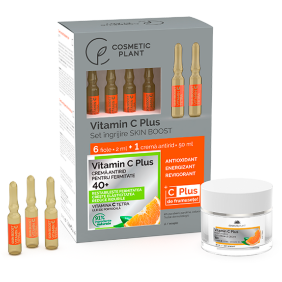 Set Cadou Vit.C Plus Cr.40+Fiole Skin Boost