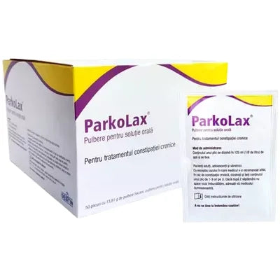 ParkoLax pulbere pentru solutie orala, 50 plicuri, Desitin