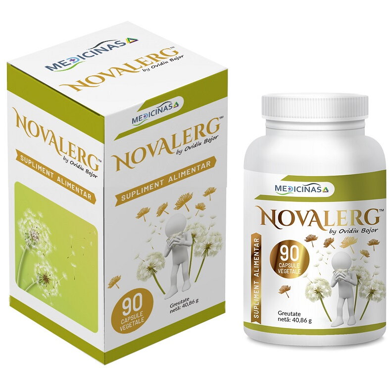 Novalerg, 90 capsule vegetale, Medicinas