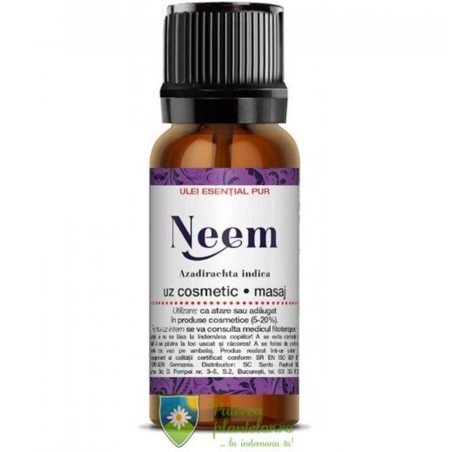 Ulei esential de neem 10 ml