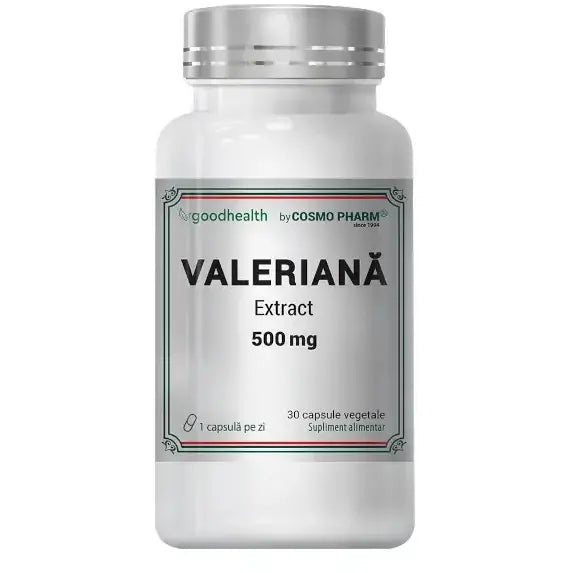 Valeriana Extract 500mg 60cps COSMOPHARM