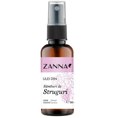 Ulei samburi de Struguri, 50ml, Zanna