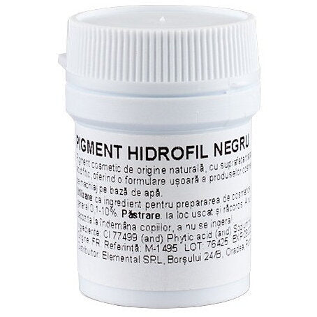 Pigment cosmetic hidrofil Negru-5 gr