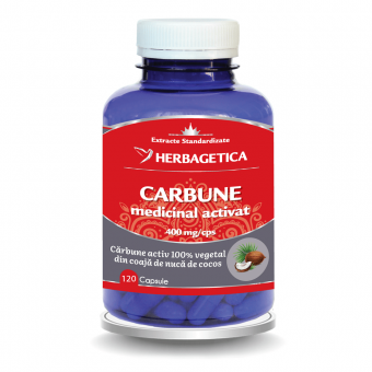 Carbune Medicinal Activat 120 cps