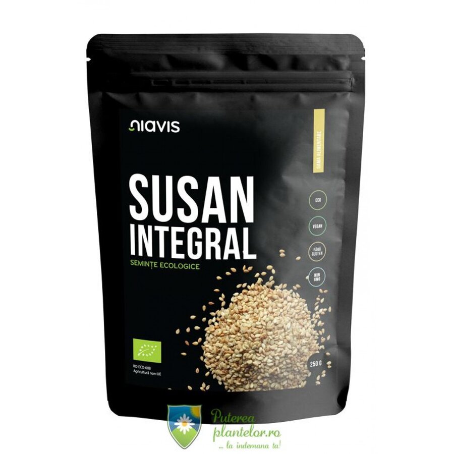 Seminte de Susan integral Ecologice/Bio 250 gr