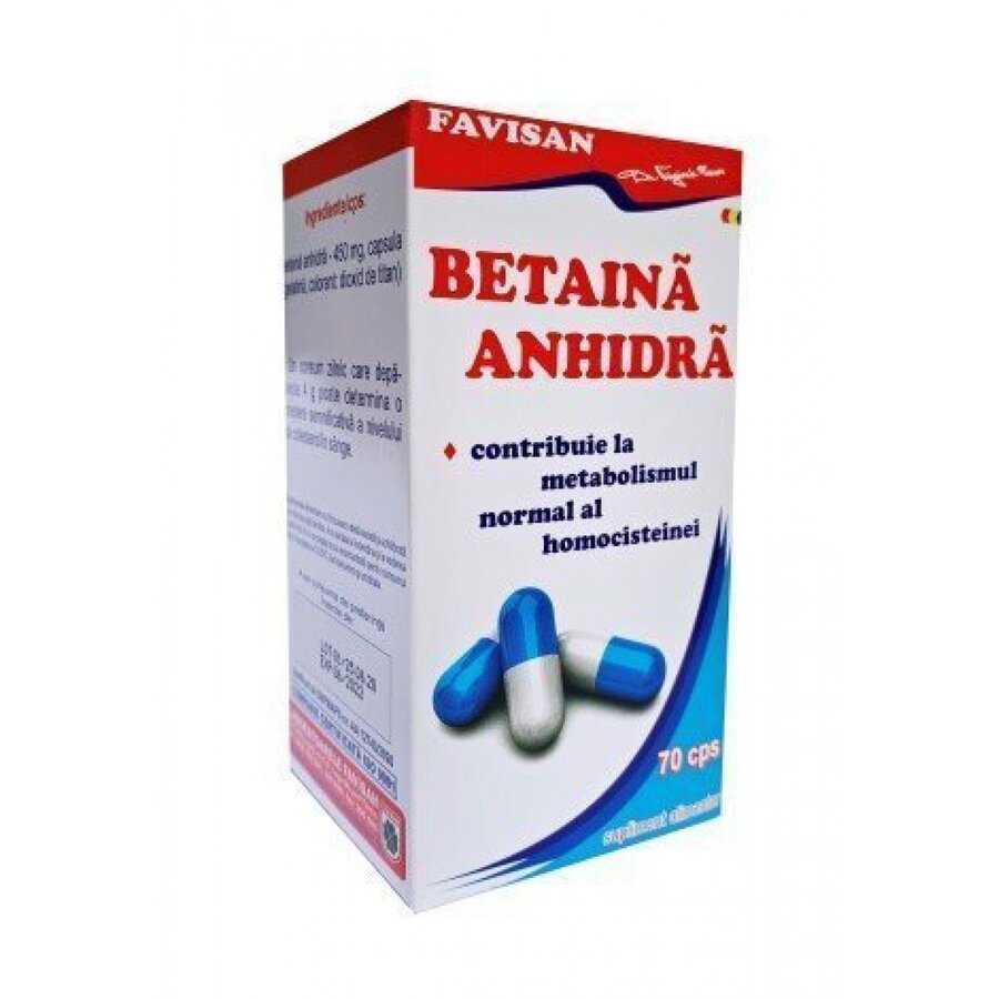 Betaina anhidra 70 capsule