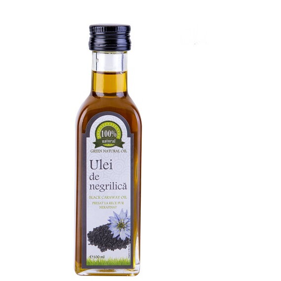 Ulei de negrilica presat la rece pur nerafinat, 100 ml, Carmita Classic