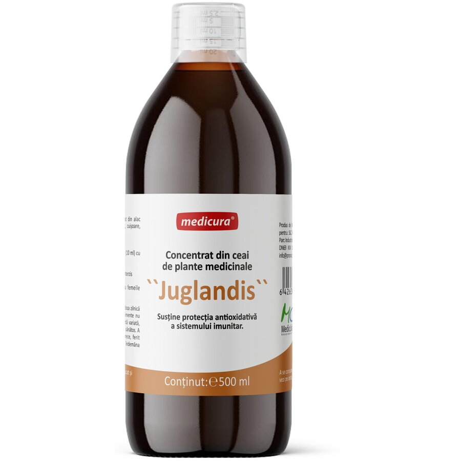 Concentrat din plante medicinale Juglandis 500ml Medicura