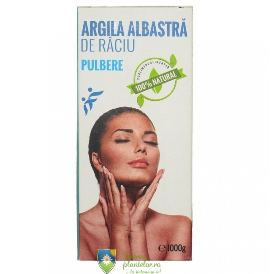 Argila albastra de Raciu pulbere 1 kg