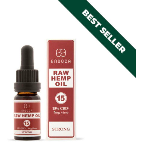 Raw Hemp Oil 15%, 30ml , 4500 mg CBD +CBDa