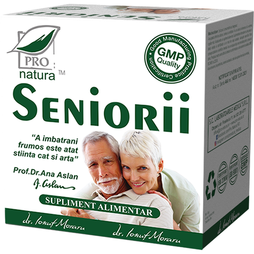 Seniorii 30 plicuri/cutie Medica