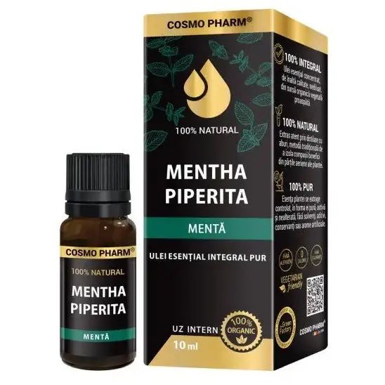 MENTHA PIPERITA – Ulei Esential De Menta Uz Intern 10 ml