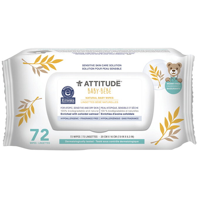 Sensitive Skin Natural Servetele umede 72 servetele