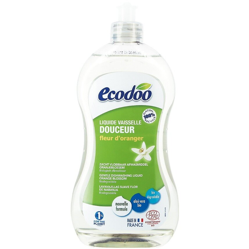 Detergent bio vase cu aloe vera si flori de portocal 500ml