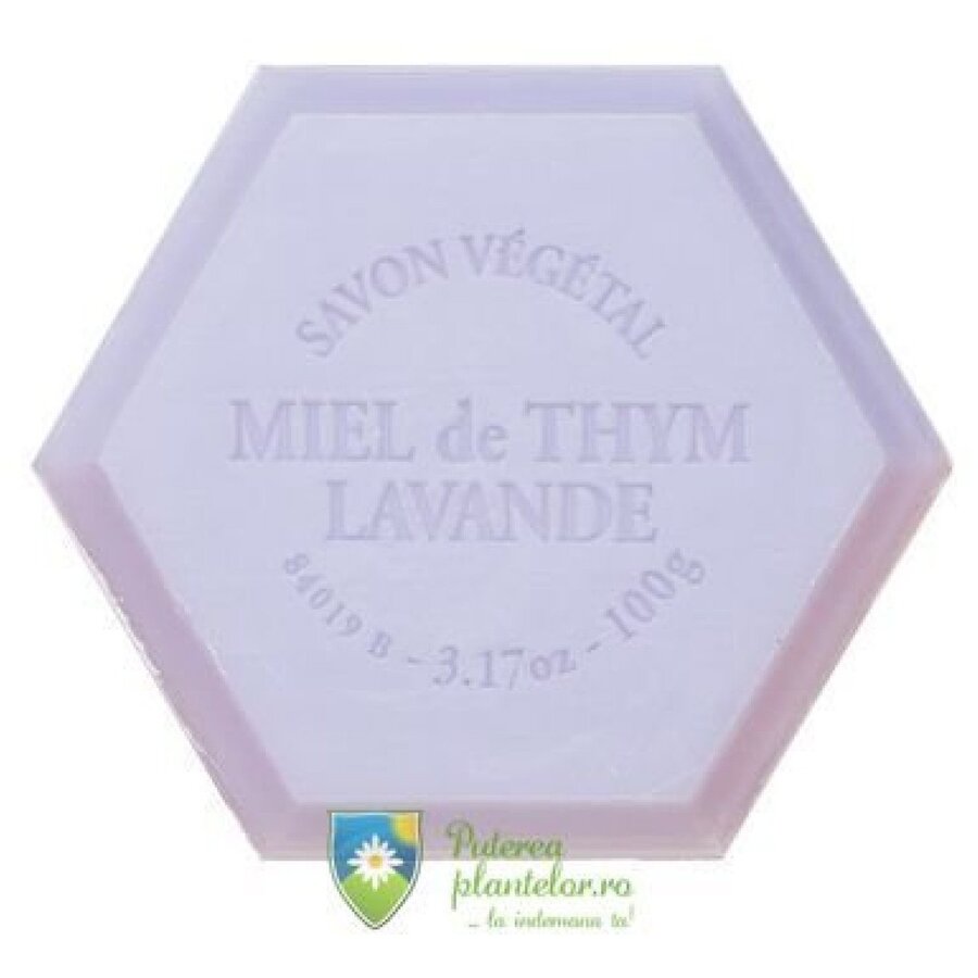 Sapun vegetal cu miere si ulei de lavanda 100 gr